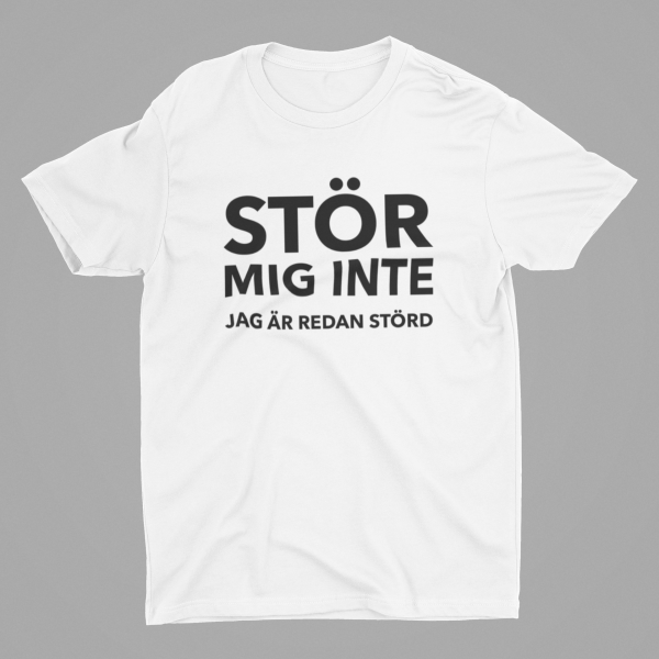 STÖR MIG INTE T-SHIRT UNISEX - Bild 2